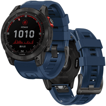 Tech-protect ZAŠČITNI PAŠČEK ICONBAND ZA GARMIN FENIX 5 / 6 / 6 PRO / 7 TEMNO MODRA