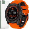 ZAŠČITNI PAŠČNIK TECH-PROTECT ICONBAND PRO ZA GARMIN FENIX 3 / 5X / 3HR / 5X PLUS / 6X / 6X PRO / 7X ORANŽNA/ČRNA