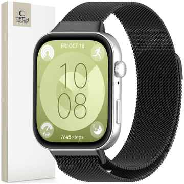 Tech-protect TECH-PROTECT MILANESEBARČEK ZA HUAWEI WATCH FIT 3, PRILAGOJEN VAŠIM ZAHTEVAM