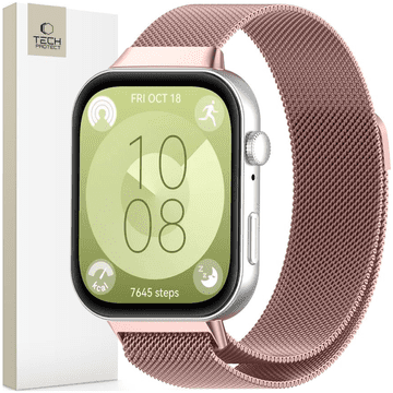 Tech-protect TECH-PROTECT MILANESEBARČEK ZA HUAWEI WATCH FIT 3 STIL IN FUNKCIONALNOST