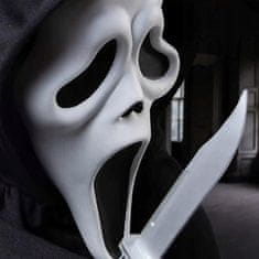 Korbi Maska Krik Halloween Unisex črna Korbi