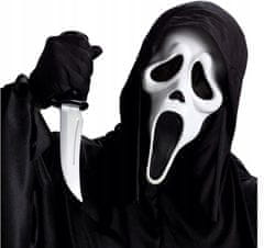 Korbi Maska Krik Halloween Unisex črna Korbi