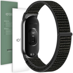 Tech-protect TECH-PROTECT NYLON XIAOMI SMART BAND 8 / 8 NFC ČRN