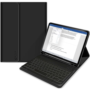 Tech-protect TECH-PROTECT SC PISALO + TIPKOVNICA IPAD 10.9 10 / 2022 ČRNA
