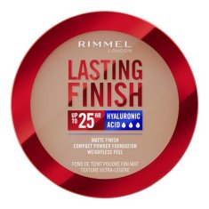 Rimmel Lasting Finish 25H Compact Powder Foundation SPF20 dolgoobstojen in mat puder v prahu 7 g Odtenek 009 honey