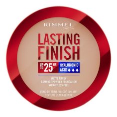 Rimmel Lasting Finish 25H Compact Powder Foundation SPF20 dolgoobstojen in mat puder v prahu 7 g Odtenek 005 ivory