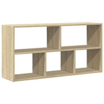 Vidaxl Stenska polica sonoma hrast 100x25x50 cm inženirski les