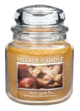 Village Candle Dišeča sveča v kozarcu Topla jabolčna pita 397 g
