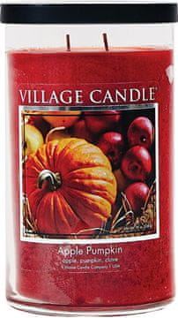 Village Candle Dišeča sveča v kozarcu Apple Pumpkin 538 g