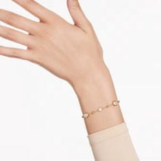 Swarovski Modna pozlačena zapestnica s kristali Imber 5680094