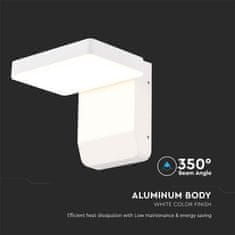 V-TAC LED stenska svetilka 17W 4000K 2520lm IP65 bela