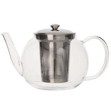 Eva Čajnik s filtrom 1L / steklo, inox