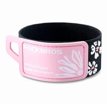 ROCKBROS Odsevni trak za kolo, nogo, roko in nahrbtnik – roza