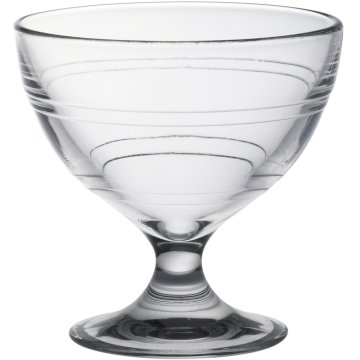 Duralex Stekleni kozarec za sladoled GIGOGNE 0,25 l, premer 100 x 100 mm – komplet 6 kosov.