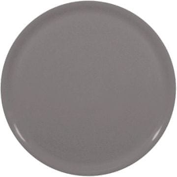shumee Speciale porcelanasti krožnik za pico, temno siv, premer. 31 cm - set 6 kosov.