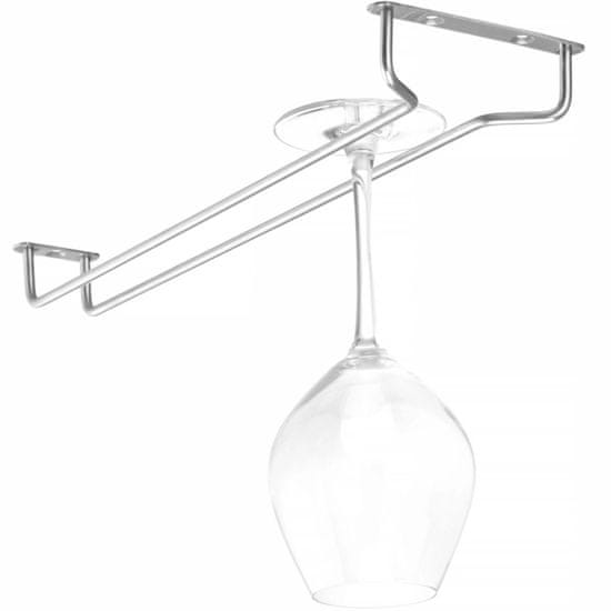 shumee Obešalnik za barsko steklo 408 x 115 x 30 mm