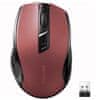 Ugreen Precise wireless mouse USB 2.4GHz Bluetooth 5.0 optical 4000 DPI red