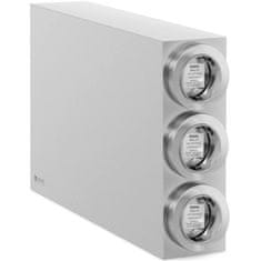 Royal Catering Dispenser za enkratne skodelice z 3 dozorji STAL 81 - 89 mm