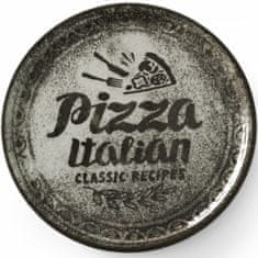 Duralex Porcelanasta pizza plošča Recipe Collection Black, premer 31 cm – komplet 6 kosov.