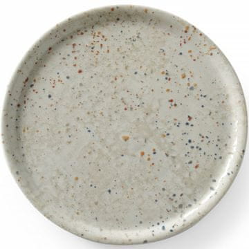 Duralex Pizza krožnik iz porcelana Drops Collection, premer 33 cm – komplet 6 kosov.