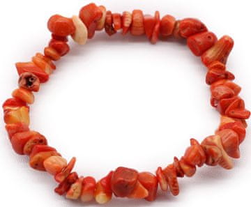 AWG Karako zapestnica iz kamna - korala - strast