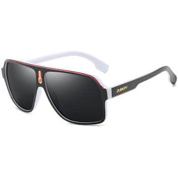 Dubery Alpine 7 sončna očala, White Black / Black