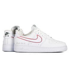 Nike  Air Force 1 Low Just Do It bela ognjeno rdeča DQ0791100