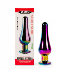 X-MEN ANALNI ČEP X-MEN Secret Shine Rainbow Jewelled (S)