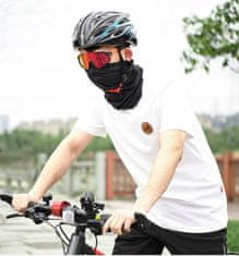 Korbi Kolesarska ruta, maska, ruta bandana, dihajoča za kolesarjenje ali tek, univerzalna