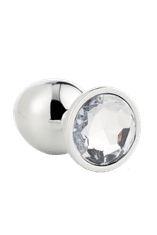 Dreamtoys ANALNI ČEP Gleaming Love Silver Medium