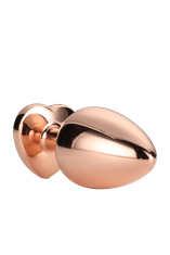 Dreamtoys ANALNI ČEP Gleaming Love Rose Gold Large
