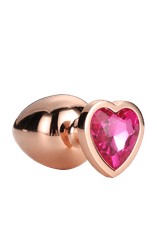 Dreamtoys ANALNI ČEP Gleaming Love Rose Gold Medium