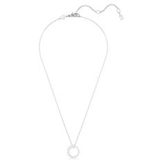 Swarovski Elegantna ogrlica s kristalnimi biseri in matrix cirkoni 5688751