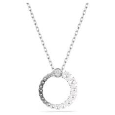 Swarovski Elegantna ogrlica s kristalnimi biseri in matrix cirkoni 5688751