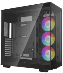 DEEPCOOL CH780 računalniško ohišje, Full Tower, E-ATX, ARGB, kaljeno steklo, črno (R-CH780-BKADE41-G-1)