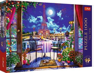 Trefl Puzzle Premium Plus Tea Time: Night Paris 1000 kosov