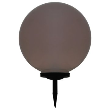 Vidaxl Zunanja solarna svetlika LED okrogla 50 cm RGB