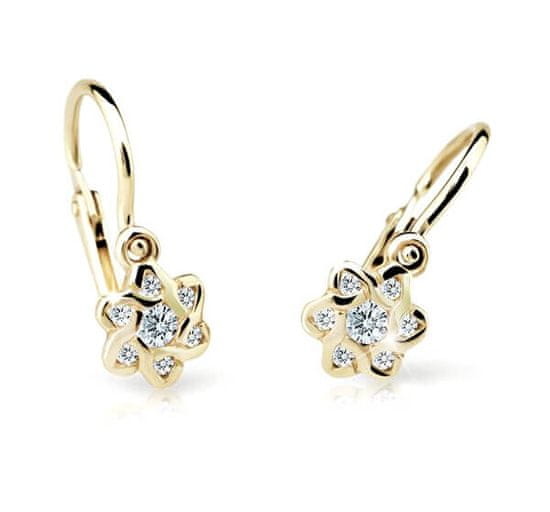 Cutie Jewellery Zlati otroški uhani C2149-10-X-1