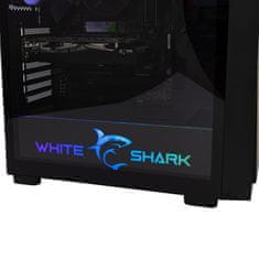 White Shark gaming ohišje GCC-2401 WARHEAD-3 črno / 4x ventilatorji 12cm RGB 