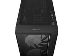 DEEPCOOL Matrexx 55 Mesh V4 C računalniško ohišje, ATX, ARGB, kaljeno steklo, črno (R-MATREXX55-BCADA4-G-4)