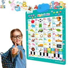 CAB Toys Elektronska oglasna deska za otroke - sadje in zelenjava