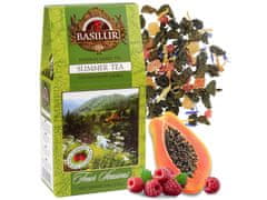 Basilur BASILUR Summer Tea Čaj iz zelenih listov z vonjem po sadju in jagodah 100 g x1