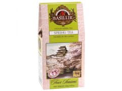 Basilur BASILUR Spring Tea Čaj iz zelenih listov z dodatkom arome ananasa, češnje, cvetače in češnje 100 g x2