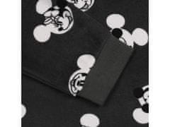 Disney DISNEY Mickey Mouse Grafitna ženska pižama z dolgimi rokavi, velur, plus size XL