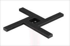 STEMA Belo podnožje mize SH-3050-3/Š 49,5x49,5 cm