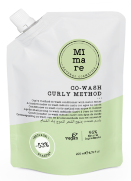 Mimare Co-Wash Curly Method Conditioner balzam za skodrane lase z vodo melone (200ml)