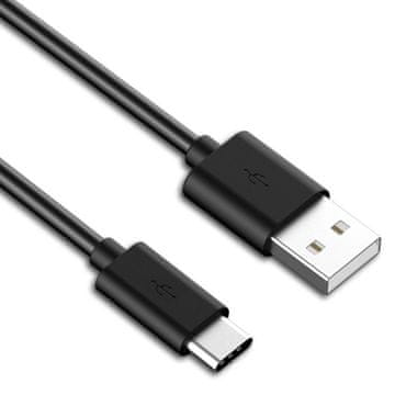 PremiumCord Kabel USB-C/M z USB 2.0 A/M, hitro polnjenje 3A, 50 cm