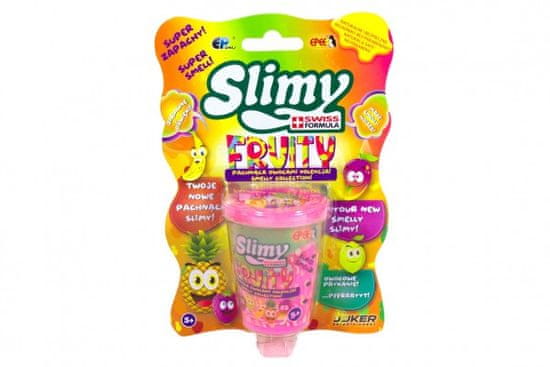 CatMotion Slime 100 g v barvi sadja 8 cm 5 vrst v plastični škatli