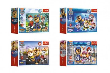 Trefl Minipuzzle miniMAXI 20 kosov Paw Patrol/Pavčja patrulja 4 vrste