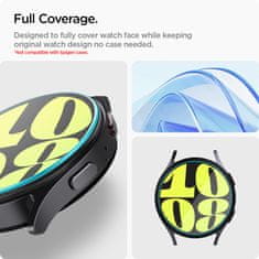 Spigen Glass tR EZ Fit 2 Pack, transparency - Samsung Galaxy Watch7 (44mm)